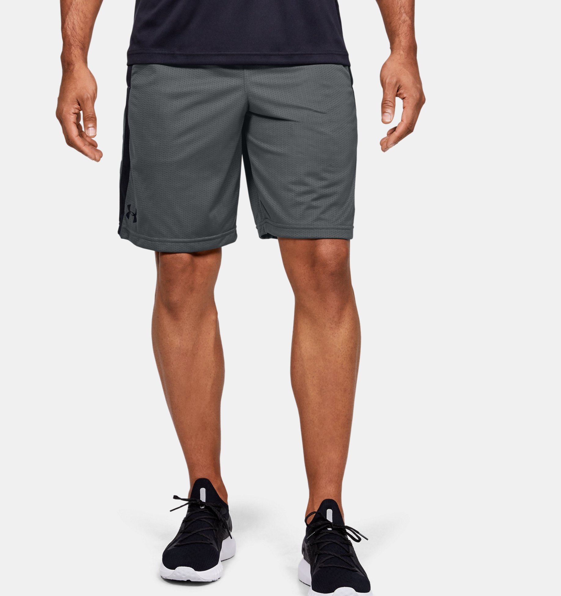 Versatile Sports Shorts for Training Running and Working Out Under Armour Mens Ua Tech Mesh Short Mens Gym Shorts with Complete Ventilation